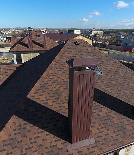 Bitumen Shingles, PREMIUM, GRANADA, Coffee - 5