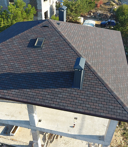 Bitumen Shingles, PREMIUM, GENEVA, Raisin - 1
