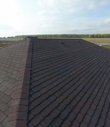 Bitumen Shingles, Series Premium, Collection Geneva, Color Raisins - 76