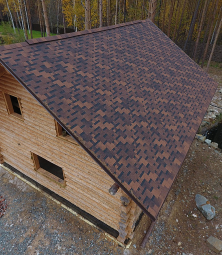 Bitumen Shingles, Series Premium, Collection Genoa, Color Coffee - 7