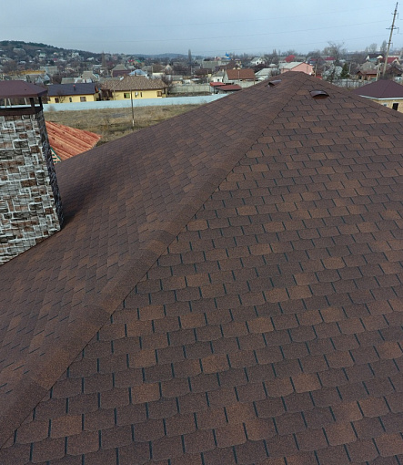 Bitumen Shingles, Series Premium, Collection Geneva, Color Chile - 29