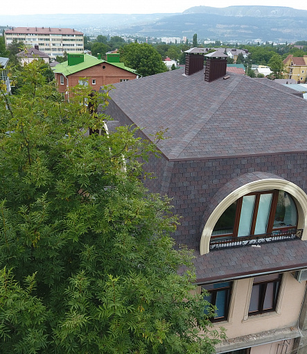 Bitumen Shingles, PREMIUM, ZURICH, Raisin - 4