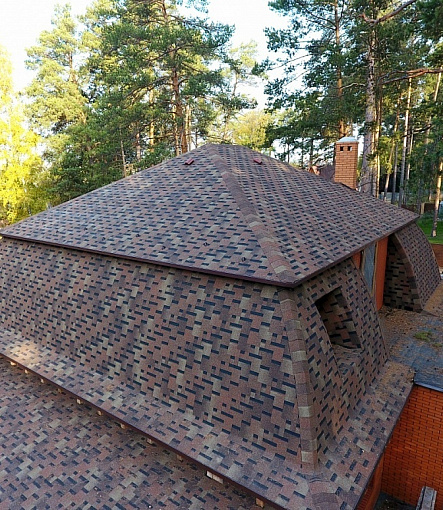 Bitumen Shingles, PREMIUM, GENOA, Amaretto - 1