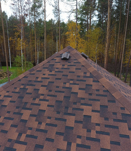 Bitumen Shingles, Series Premium, Collection Genoa, Color Coffee - 28