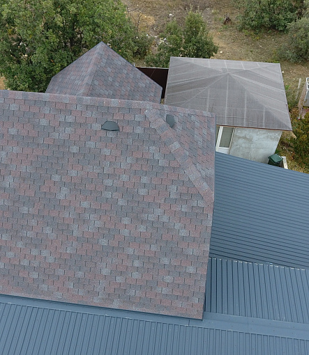 Bitumen Shingles, PREMIUM, ZURICH, Raisin - 3
