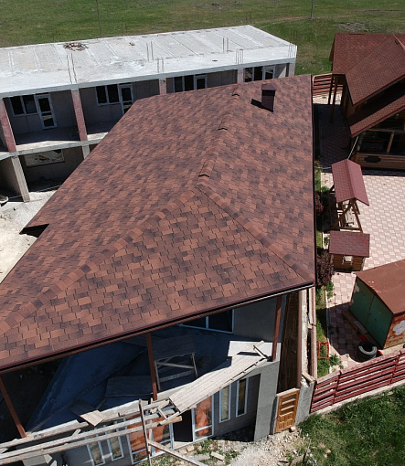 Bitumen Shingles, Series Premium, Collection Sapporo, Color Coffee - 9