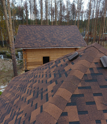 Bitumen Shingles, Series Premium, Collection Genoa, Color Coffee - 42