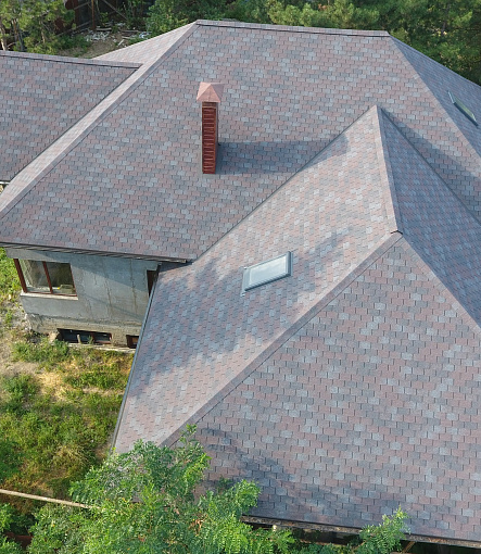 Bitumen Shingles, PREMIUM, ZURICH, Raisin - 7