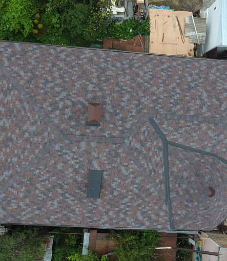 Bitumen Shingles, Series Premium, Collection Sapporo, Color Plum - 5