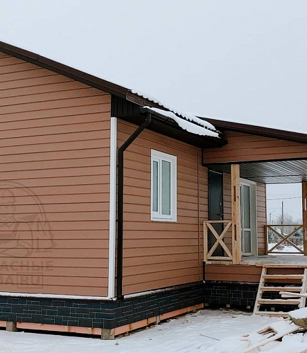 Siding, Series Premium, Type WOODEN BEAM, Color Cappuchino - 2