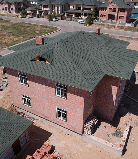 Bitumen Shingles, Series Standard, Collection Tetris, Color Green - 3