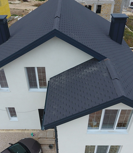 Bitumen Shingles, STANDARD, HONEYCOMB, Grey - 1