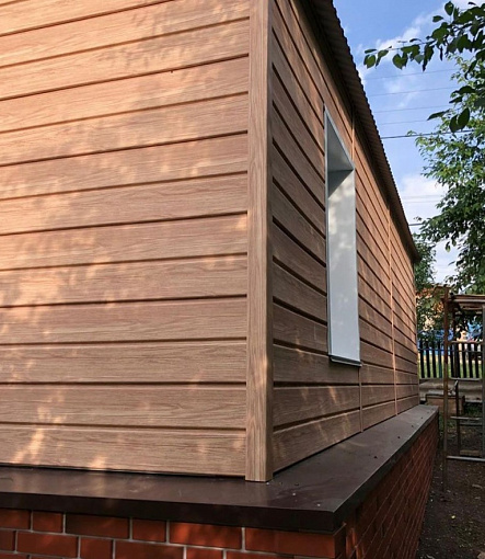 Siding, Series Lux, Type WOODEN BEAM, Color Rowan - 1