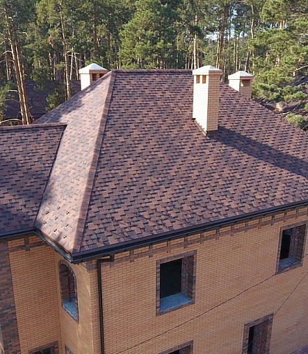 Bitumen Shingles, PREMIUM, GRANADA, Coffee - 1