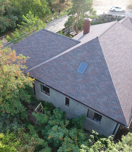 Bitumen Shingles, PREMIUM, ZURICH, Raisin - 6