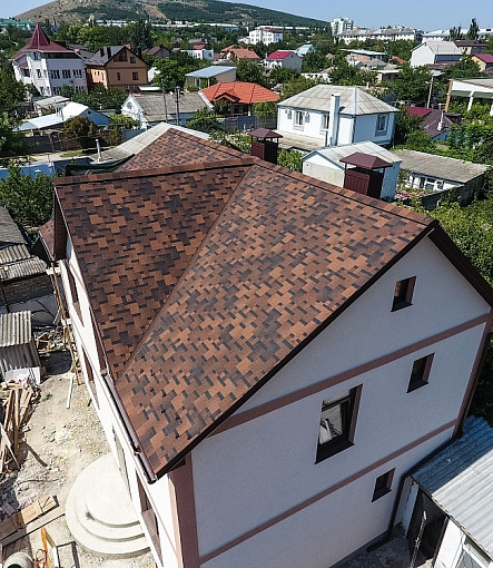Bitumen Shingles, PREMIUM, GRANADA, Coffee - 5