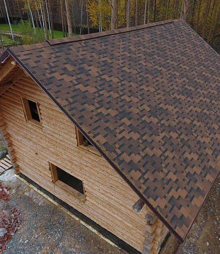 Bitumen Shingles, PREMIUM, GRANADA, Coffee - 6