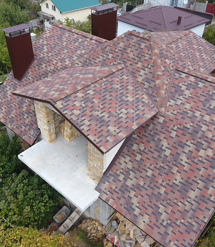 Bitumen Shingles, Series Premium, Collection Genoa, Color Nutmeg - 12