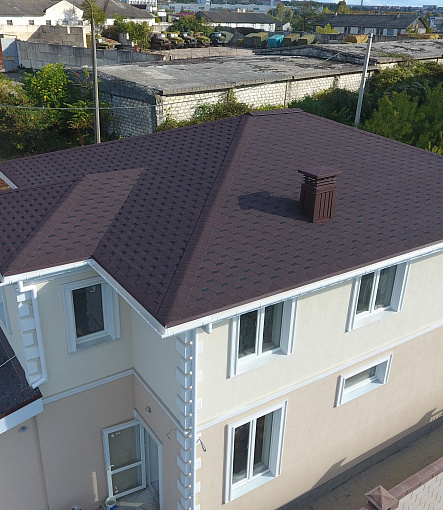 Bitumen Shingles, PREMIUM, SHEFFIELD, Chestnut - 1
