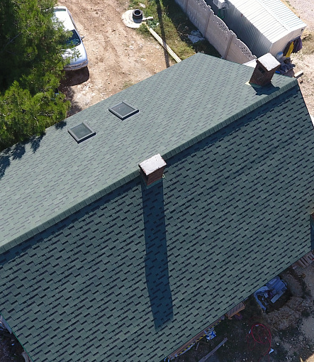 Bitumen Shingles, STANDARD, TETRIS, Green - 3