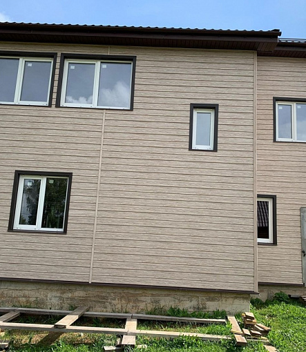 Siding, Series Lux, Type WOODEN BEAM, Color Walnut - 2