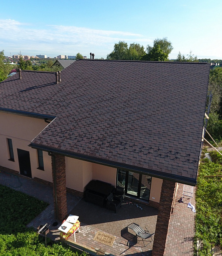 Bitumen Shingles, Series Premium, Collection Genoa, Color Cocoa - 13