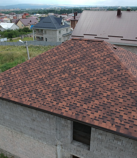 Bitumen Shingles, Series Premium, Collection Genoa, Color Coffee - 4