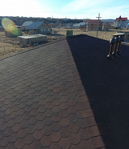 Bitumen Shingles, Series Standard, Collection Armor, Color Brown - 31