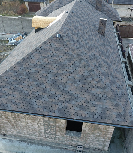 Bitumen Shingles, Series Premium, Collection Liege, Color Wagasi - 15