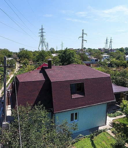 Bitumen Shingles, STANDARD, CROWN, Red - 5