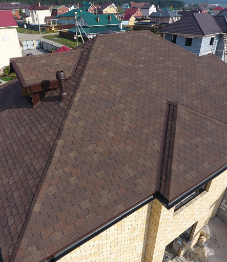 Bitumen Shingles, Series Premium, Collection Zurich, Color Peanut - 133