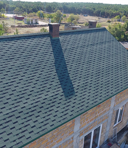 Bitumen Shingles, STANDARD, TETRIS, Green - 4