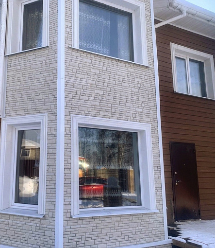 Siding, Series Lux, Type WOODEN BEAM, Color Almond - 3