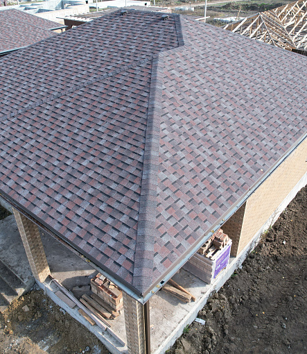Laminated shingles, DRAGON PREMIUM Series, Plum - 2