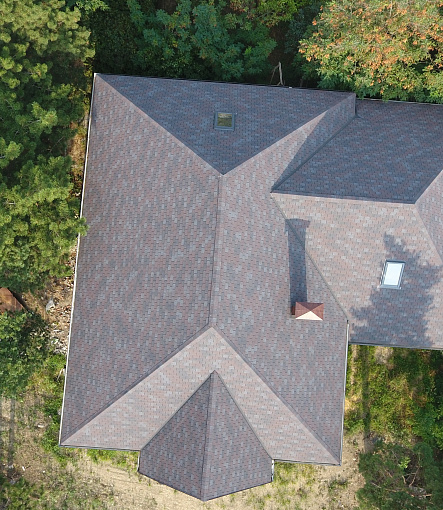 Bitumen Shingles, PREMIUM, ZURICH, Raisin - 2