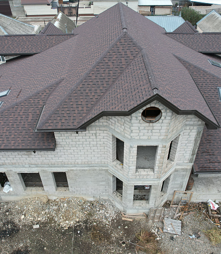 Laminated shingles, DRAGON PREMIUM Series, Chestnut - 1