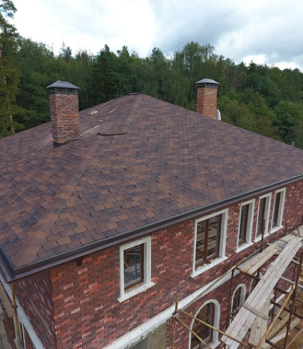Bitumen Shingles, Series Premium, Collection Zurich, Color Coffee - 2