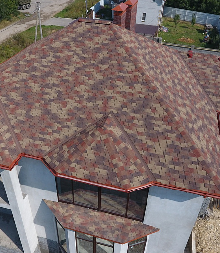 Bitumen Shingles, Series Premium, Collection Sapporo, Color Nutmeg - 6