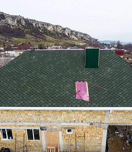 Bitumen Shingles, STANDARD, HONEYCOMB, Green - 6