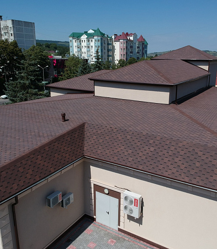 Bitumen Shingles, Series Standard, Collection Honeycomb, Color Brown - 18