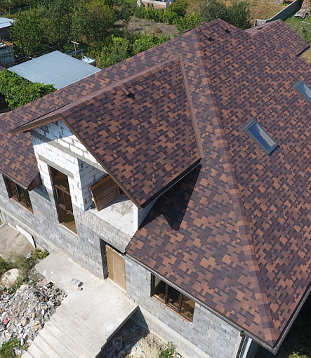 Bitumen Shingles, Series Premium, Collection Genoa, Color Cocoa - 16