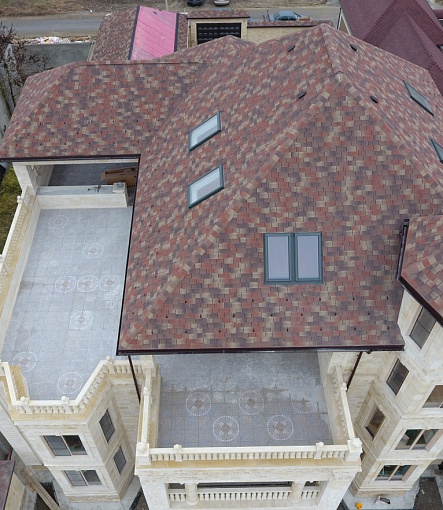 Bitumen Shingles, Series Premium, Collection Sapporo, Color Nutmeg - 8