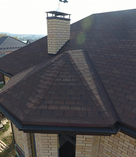 Bitumen Shingles, Series Premium, Collection Zurich, Color Peanut - 90