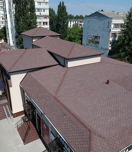 Bitumen Shingles, Series Standard, Collection Honeycomb, Color Brown - 13