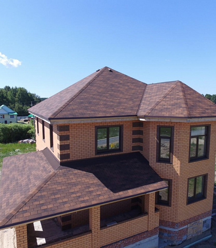 Bitumen Shingles, Series Premium, Collection Zurich, Color Coffee - 2