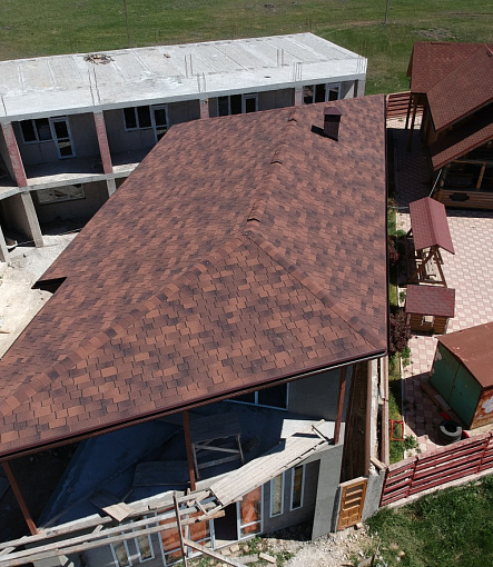 Bitumen Shingles, Series Premium, Collection Sapporo, Color Coffee - 8