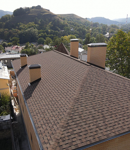 Laminated shingles, DRAGON PREMIUM Series, Cappuchino - 1