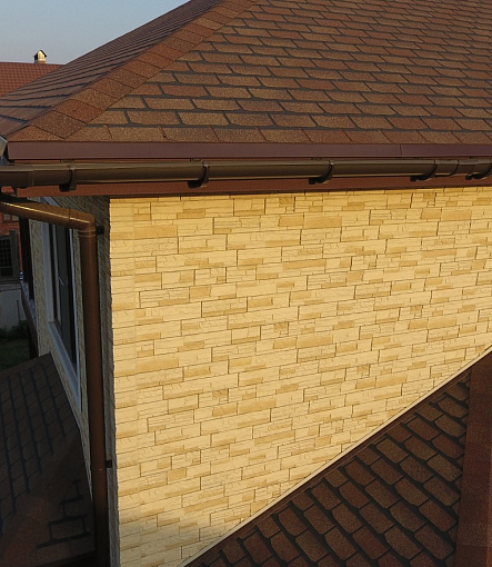 Bitumen Shingles, Series Premium, Collection Geneva, Color Peanut - 4