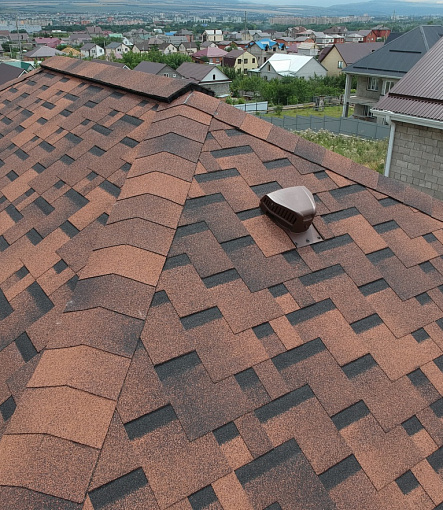 Bitumen Shingles, Series Premium, Collection Genoa, Color Coffee - 11