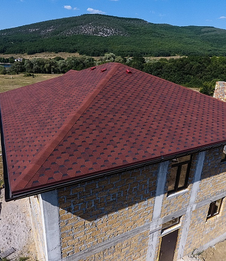 Bitumen Shingles, PREMIUM, SHEFFIELD, Strawberry - 7